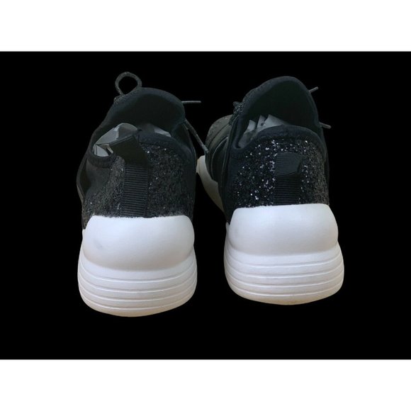 Forever Women's Athletic Black Glitter Slip-On Sneaker Casual Shoe Size 8 - Picture 4 of 10